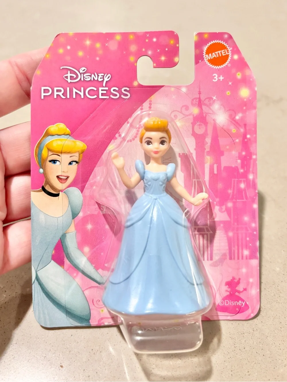 Disney Princess Mini Doll Pack – Pink, Blue, Green, Yellow Dresses